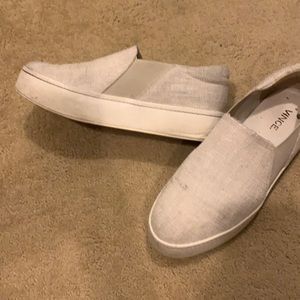 Vince platform slide on shoes